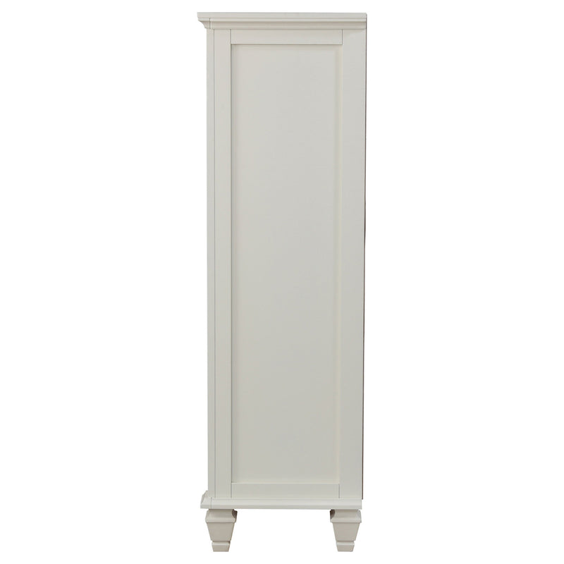 Sandy Beach 5-drawer Bedroom Chest Black