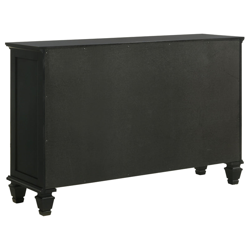Sandy Beach  California King Bedroom Set Black