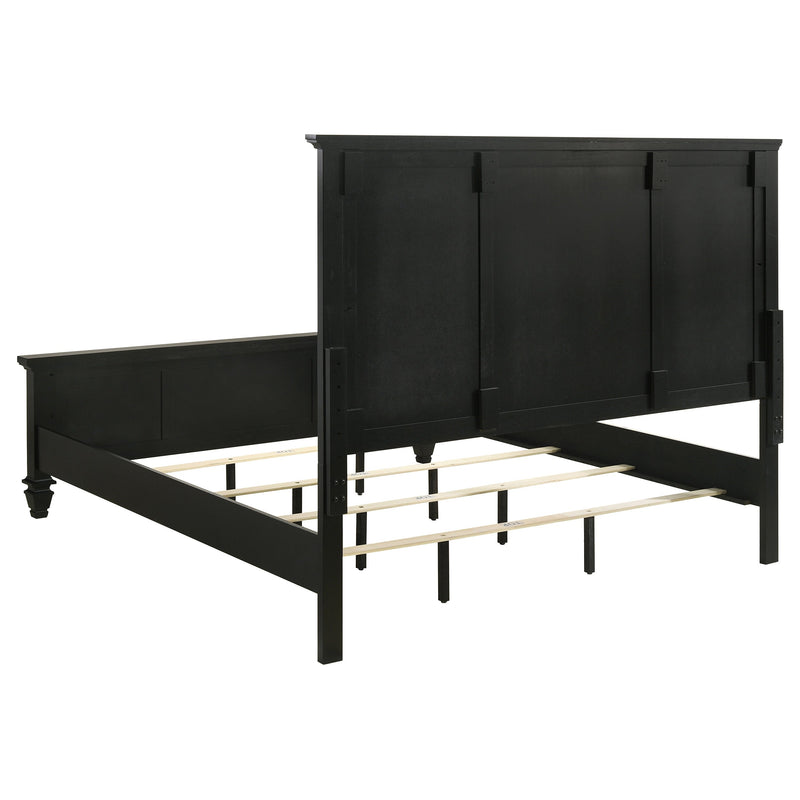 Sandy Beach  California King Bedroom Set Black