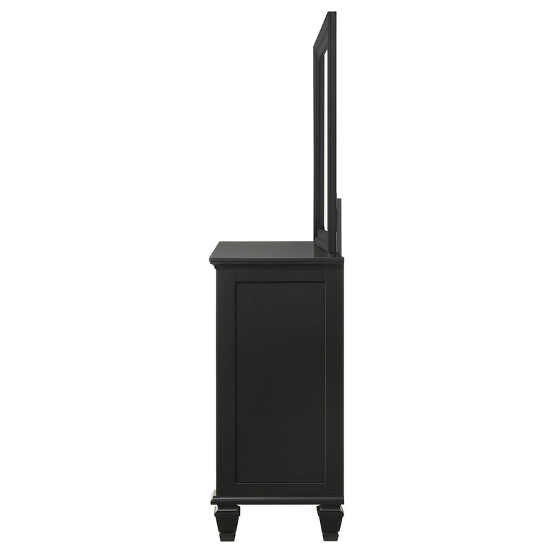 Sandy Beach 11-drawer Dresser Black