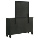 Sandy Beach 11-drawer Dresser Black