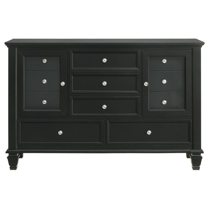 Sandy Beach  California King Bedroom Set Black