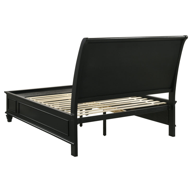 Sandy Beach  California King Bedroom Set Black