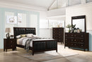 Carlton  California King Bedroom Set Cappuccino