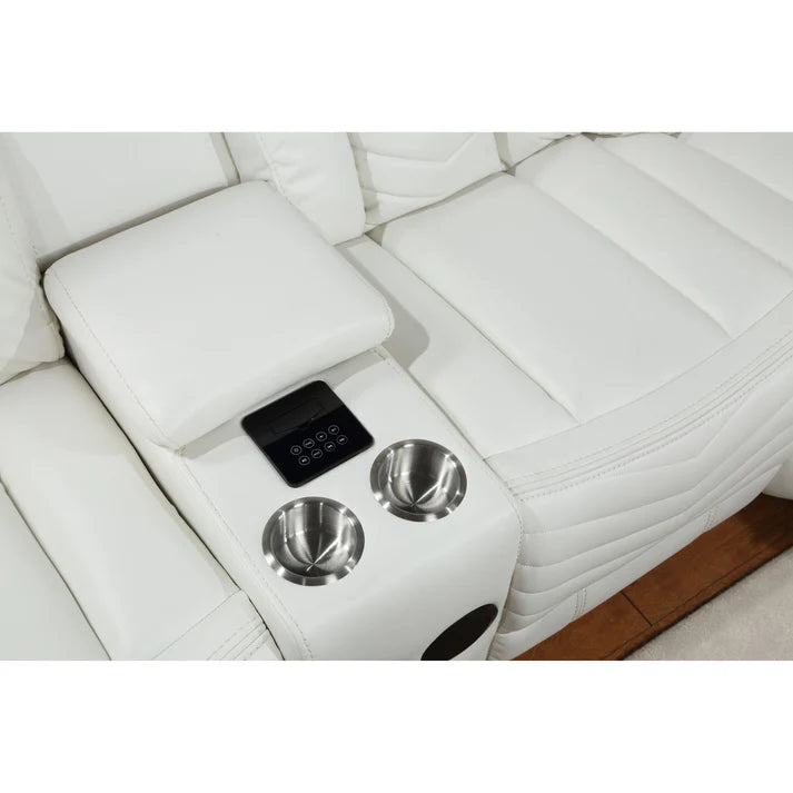 S2021 Lucky Charm Sectional (White)