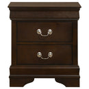 Louis Philippe   Bedroom Set Cappuccino