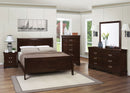 Louis Philippe   Bedroom Set Cappuccino