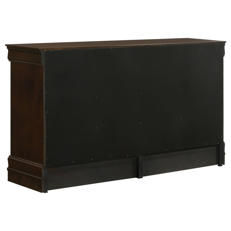 Louis Philippe   Bedroom Set Cappuccino