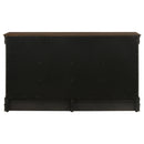 Louis Philippe 6-drawer Dresser and Mirror White