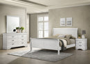 Louis Philippe   Bedroom Set Cappuccino