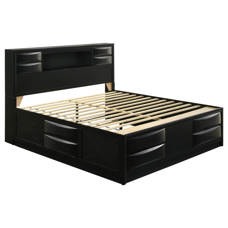 Briana  California King Bedroom Set Black