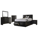 Briana  California King Bedroom Set Black