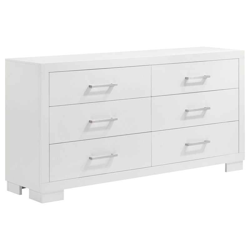 Jessica  California King Bedroom Set Cappuccino