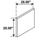 Jessica Wood Bed Panels Cream White