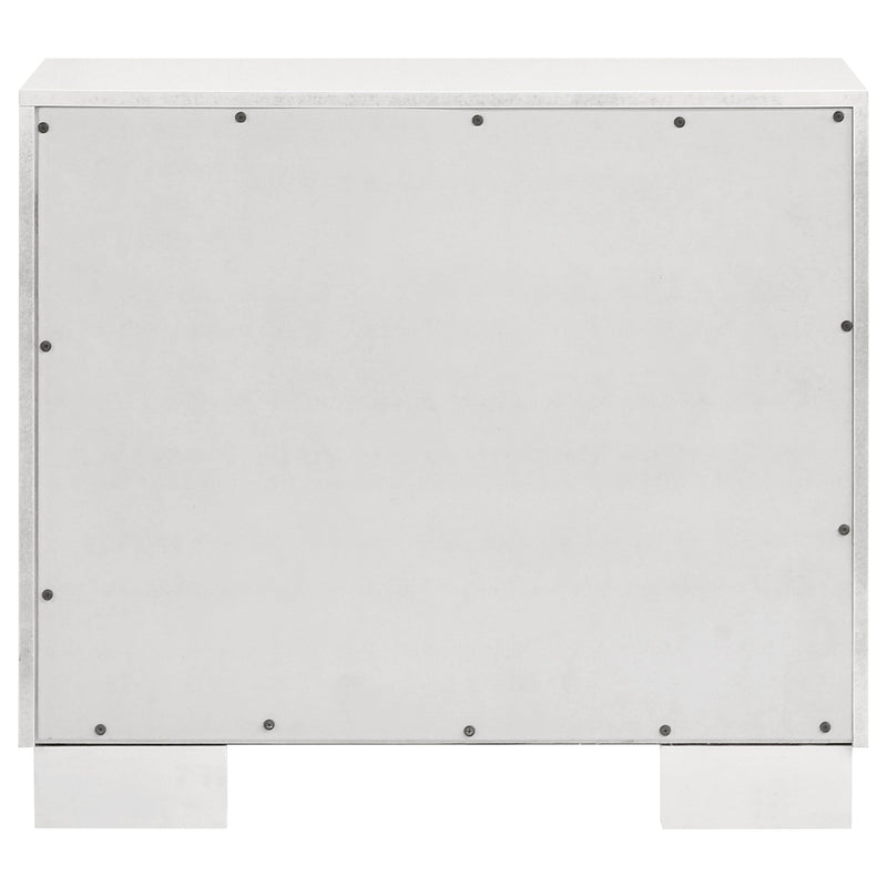 Jessica 2-drawer Nightstand Cappuccino