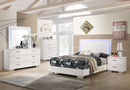 Felicity  Bedroom Set White High Gloss