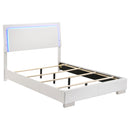 Felicity  California King Bedroom Set White Gloss