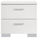 Felicity  Bedroom Set White High Gloss