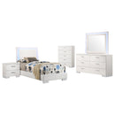 Felicity  Bedroom Set White High Gloss