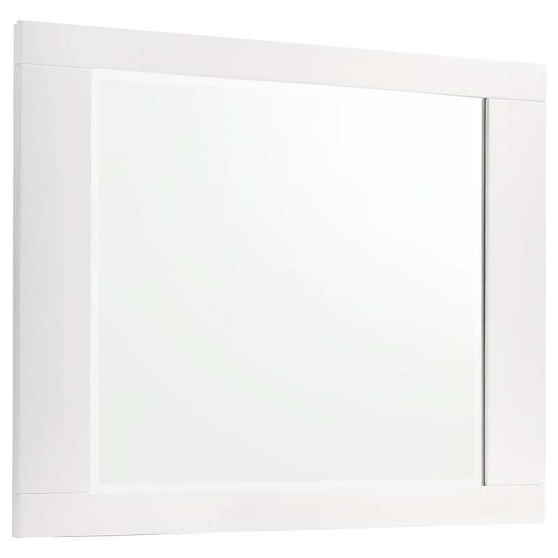 Felicity  California King Bedroom Set White Gloss