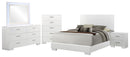 Felicity  Bedroom Set White High Gloss