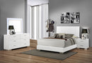 Felicity  Bedroom Set White High Gloss