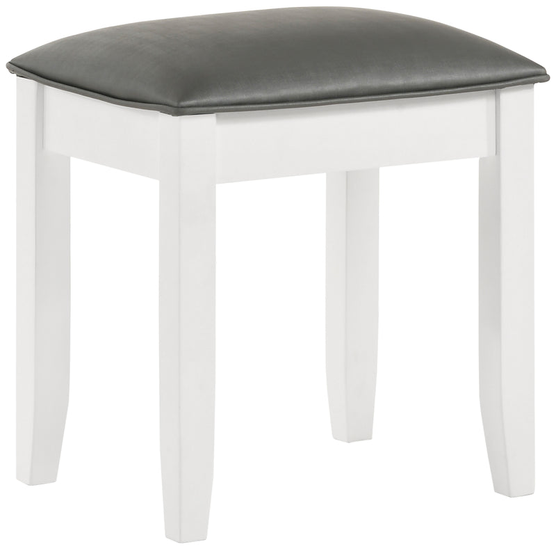 Felicity 9-drawer Vanity Table Lighted Mirror Glossy White