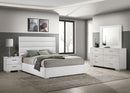 Felicity  Bedroom Set White High Gloss
