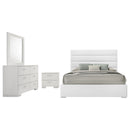 Felicity  Bedroom Set White High Gloss