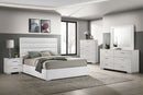 Felicity  Bedroom Set White High Gloss