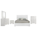 Felicity  Bedroom Set White High Gloss