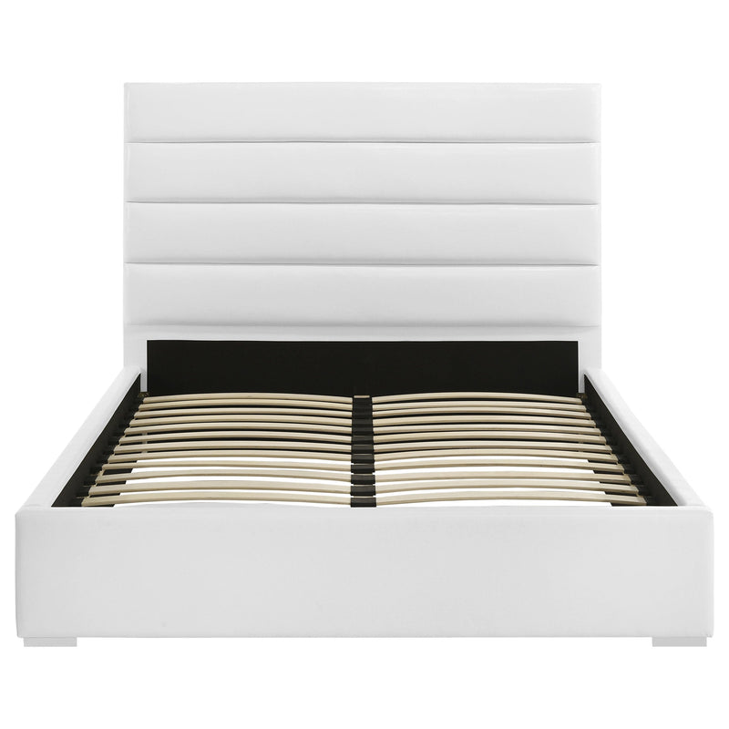 Felicity 53-inch Upholstered  Platform Bed White
