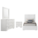 Felicity  Bedroom Set White High Gloss