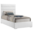 Felicity 53-inch Upholstered  Bed White