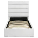 Felicity 53-inch Upholstered  Bed White