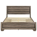 Kauffman Wood California King Panel Bed Dark Cocoa