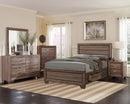 Kauffman  California King Bedroom Set Dark Cocoa