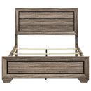 Kauffman Wood California King Panel Bed Dark Cocoa