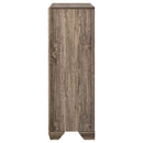 Kauffman 5-drawer Bedroom Chest Dark Cocoa