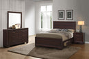 Kauffman  California King Bedroom Set Dark Cocoa