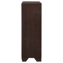 Kauffman 5-drawer Bedroom Chest Dark Cocoa