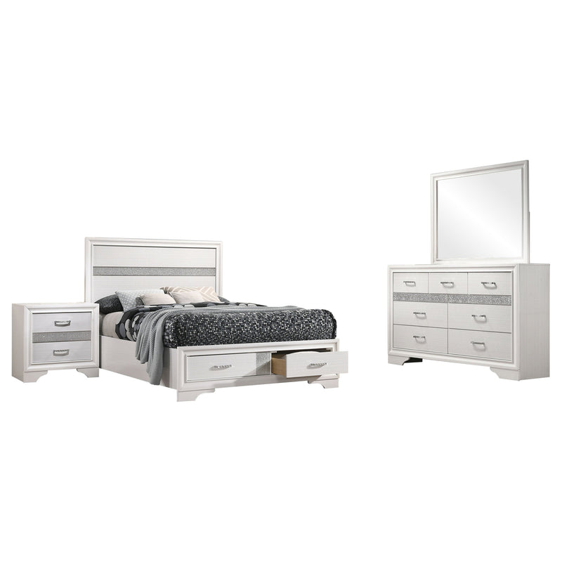 Miranda  California King Bedroom Set Black