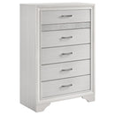 Miranda 5-drawer Bedroom Chest Black