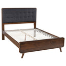 Robyn  California King Bedroom Set Dark Walnut