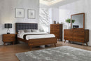 Robyn  California King Bedroom Set Dark Walnut