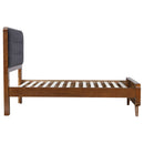 Robyn Wood California King Platform Bed Dark Walnut