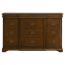 Garland 11-drawer Bedroom Dresser Cabinet Brown Cherry