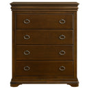 Garland 4-drawer Bedroom Chest of Drawers Brown Cherry