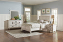 Franco   Bedroom Set Distressed White