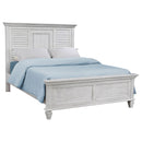 Franco   Bedroom Set Distressed White